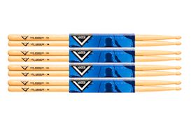 VATER - VSP5AW HICKORY LOS ANGELES 5A DRUMSTOKKEN 4 PACK